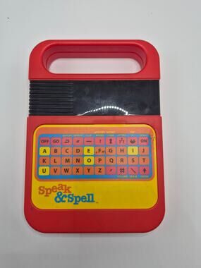 Vintage 1980 Texas Instruments Speak & Spell Electronic Learning Toy Working